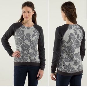 Lululemon Fleet Street Floral Pullover